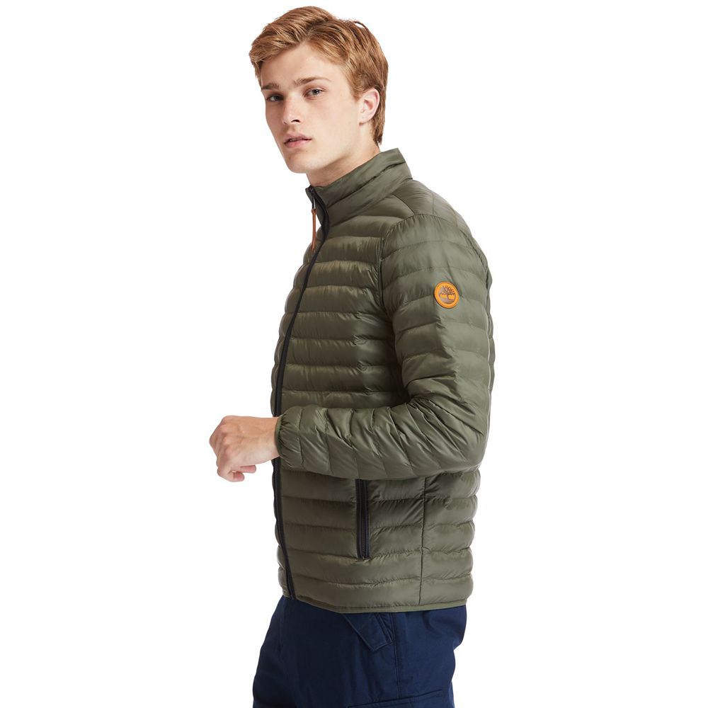 Timberland Mens Jackets Axis Peak Packable - Olive - India YV5842790